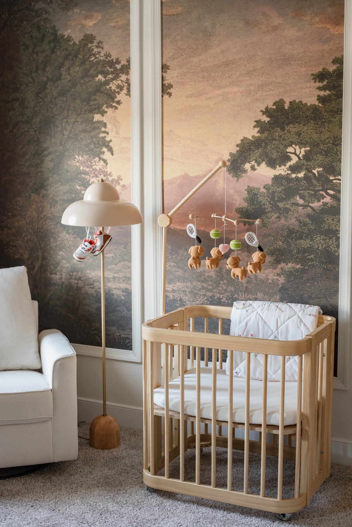 Creating Warmth, Calmness and Sophistication in the Nursery