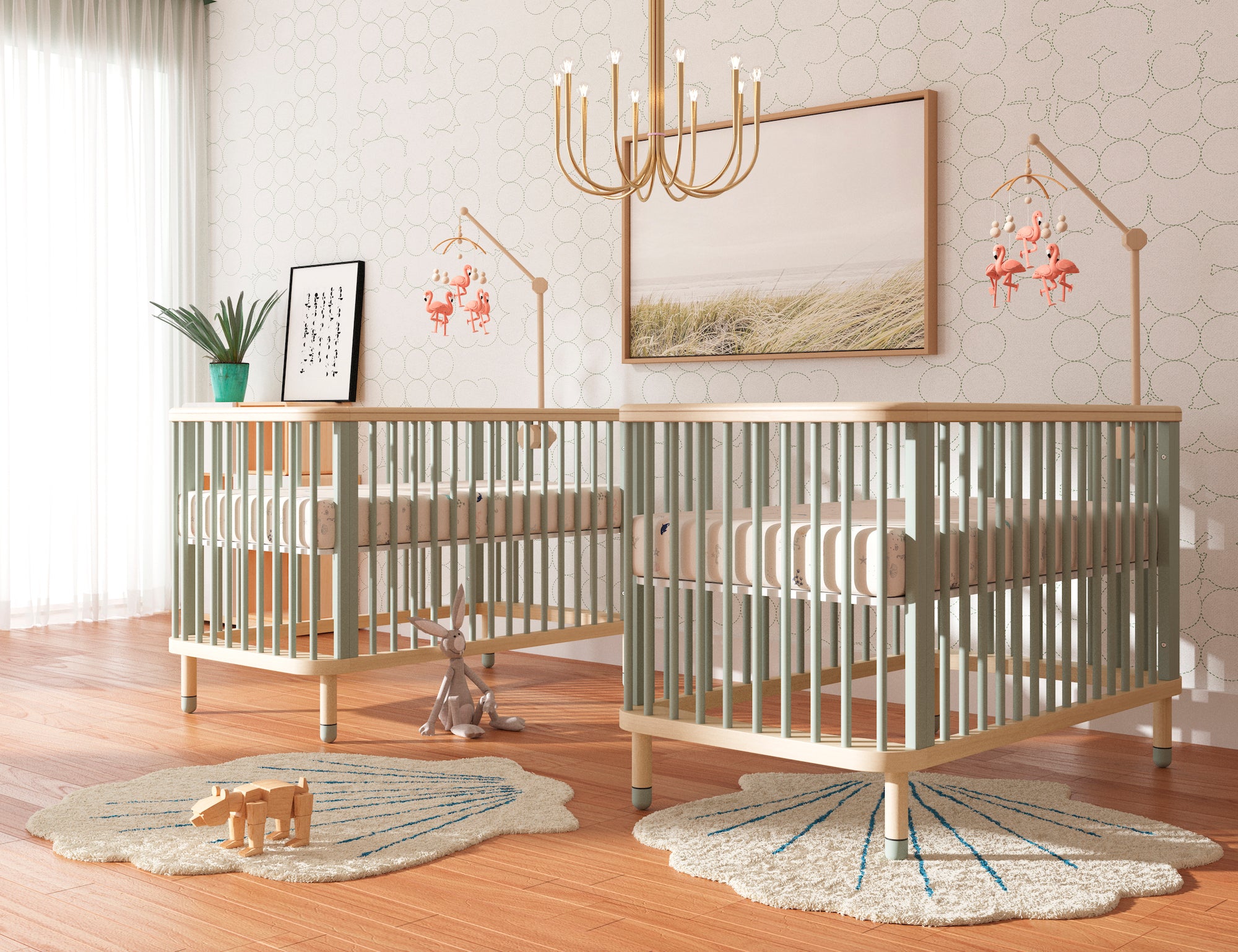 6 Twin Nursery Ideas That Are Double the Fun