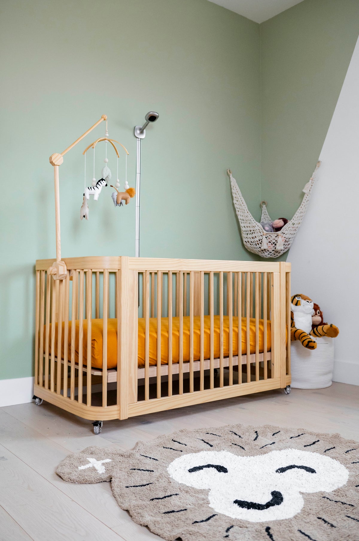 Inside Arnell Armon's Sweet Safari Nursery