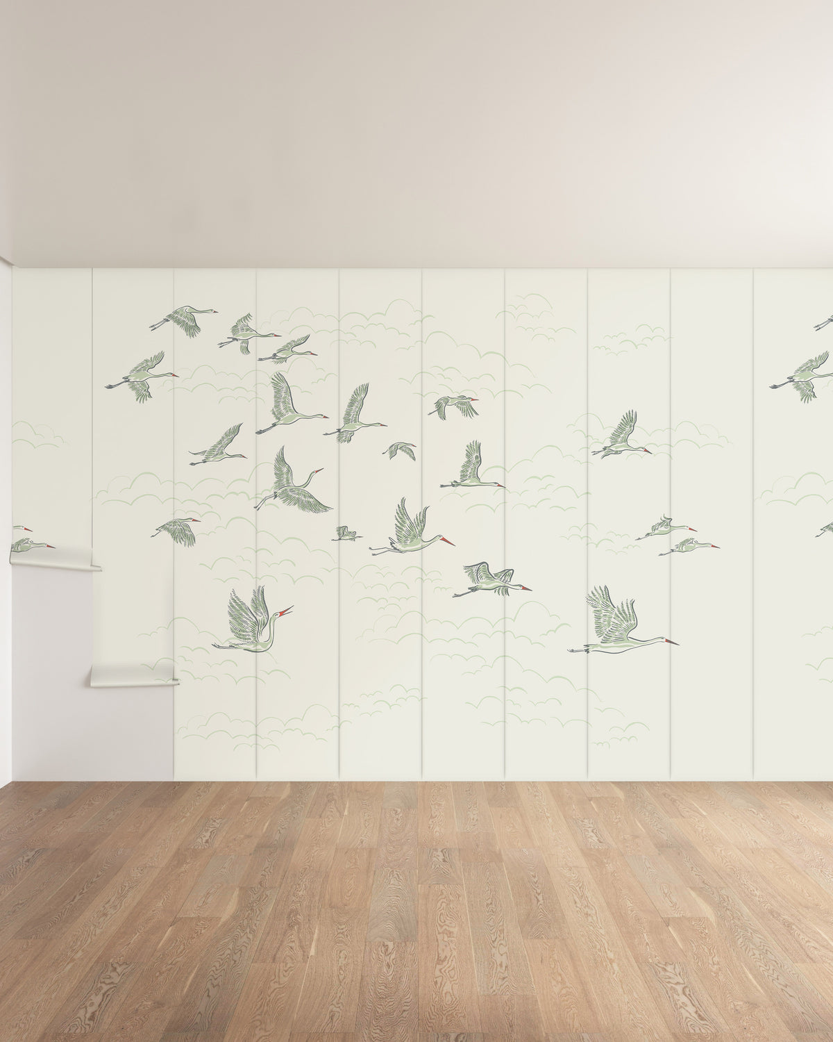 Sage / 10 Panels (16.7 ft W x 10 ft H)