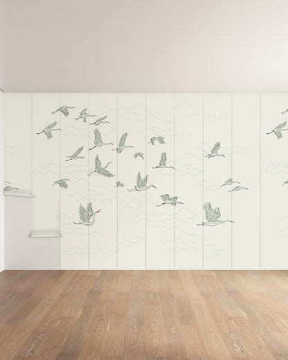 Sage / 10 Panels (16.7 ft W x 10 ft H)