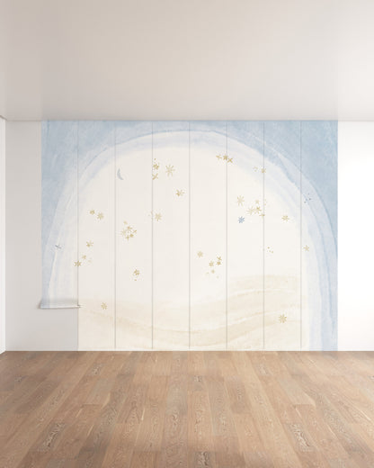 Cloudless / 8 Panels (12.8 ft W x 10 ft H)