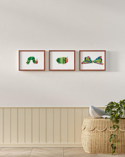 A Beautiful Butterly! Framed Wall Art Set | Eric Carle x Nestig