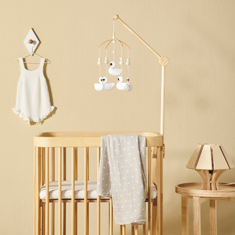 Buy Baby Bed Wooden Mobile Arm, Baby Mobile Stand, Baby Mobile