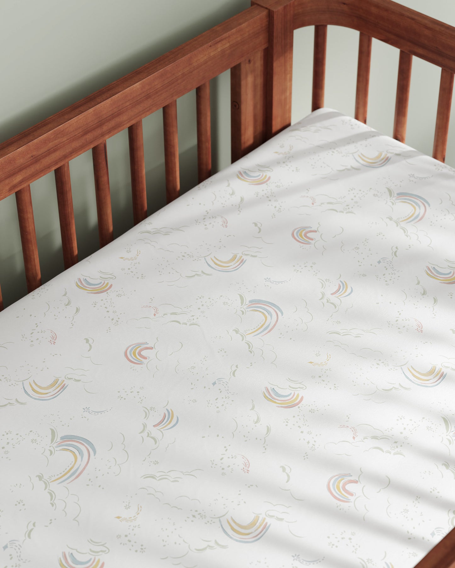 Rainbow Crib Sheet Set