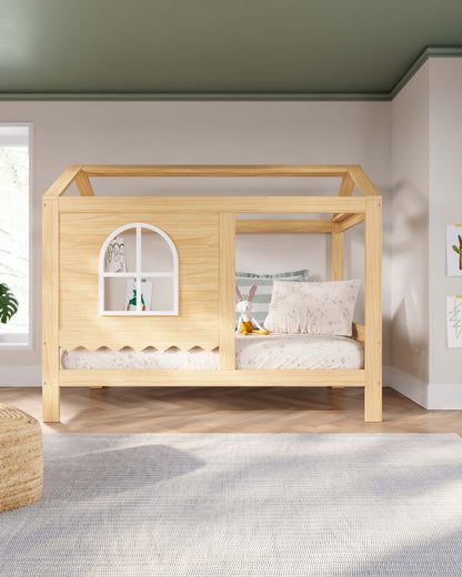 Bungalow Playhouse Kids Bed