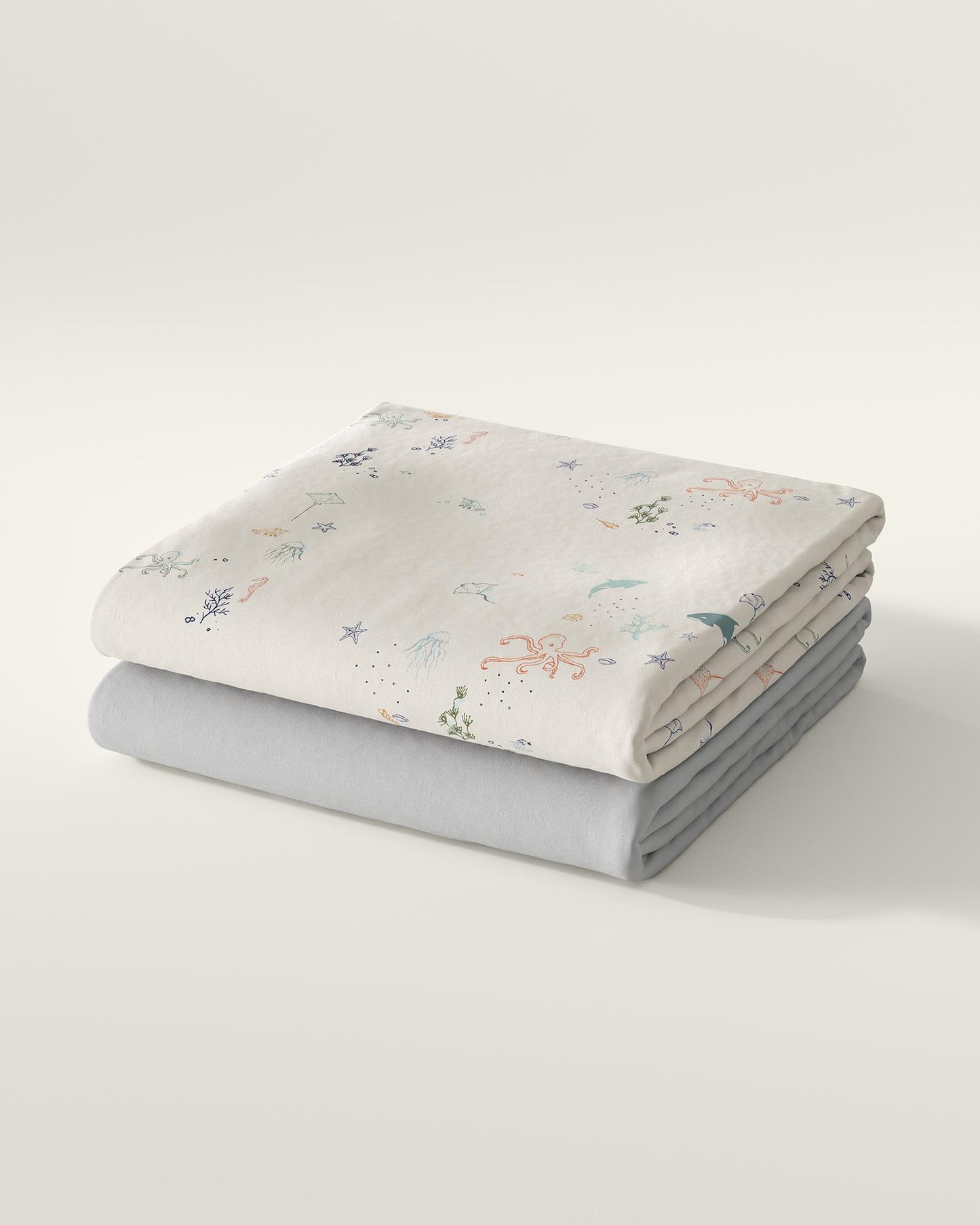 Seascape Crib Sheet Set