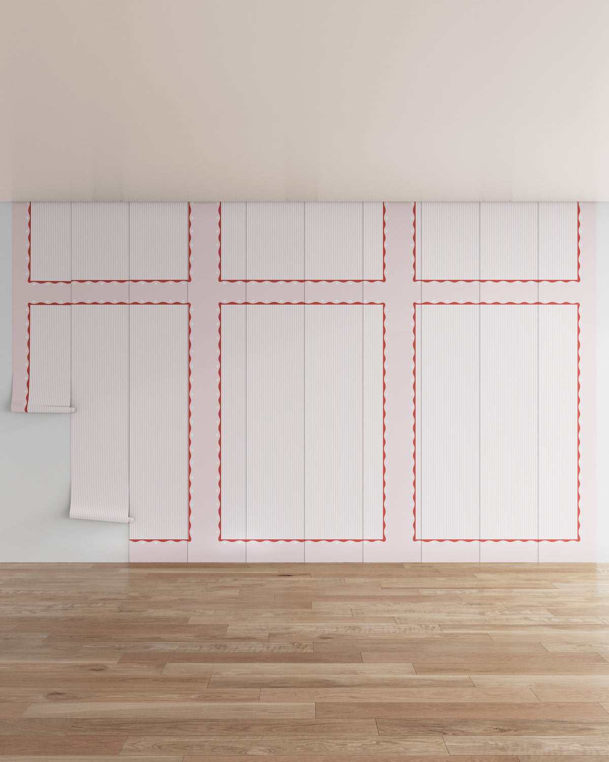 Bubblegum / 10 Panels (16.7 ft W x 10 ft H)