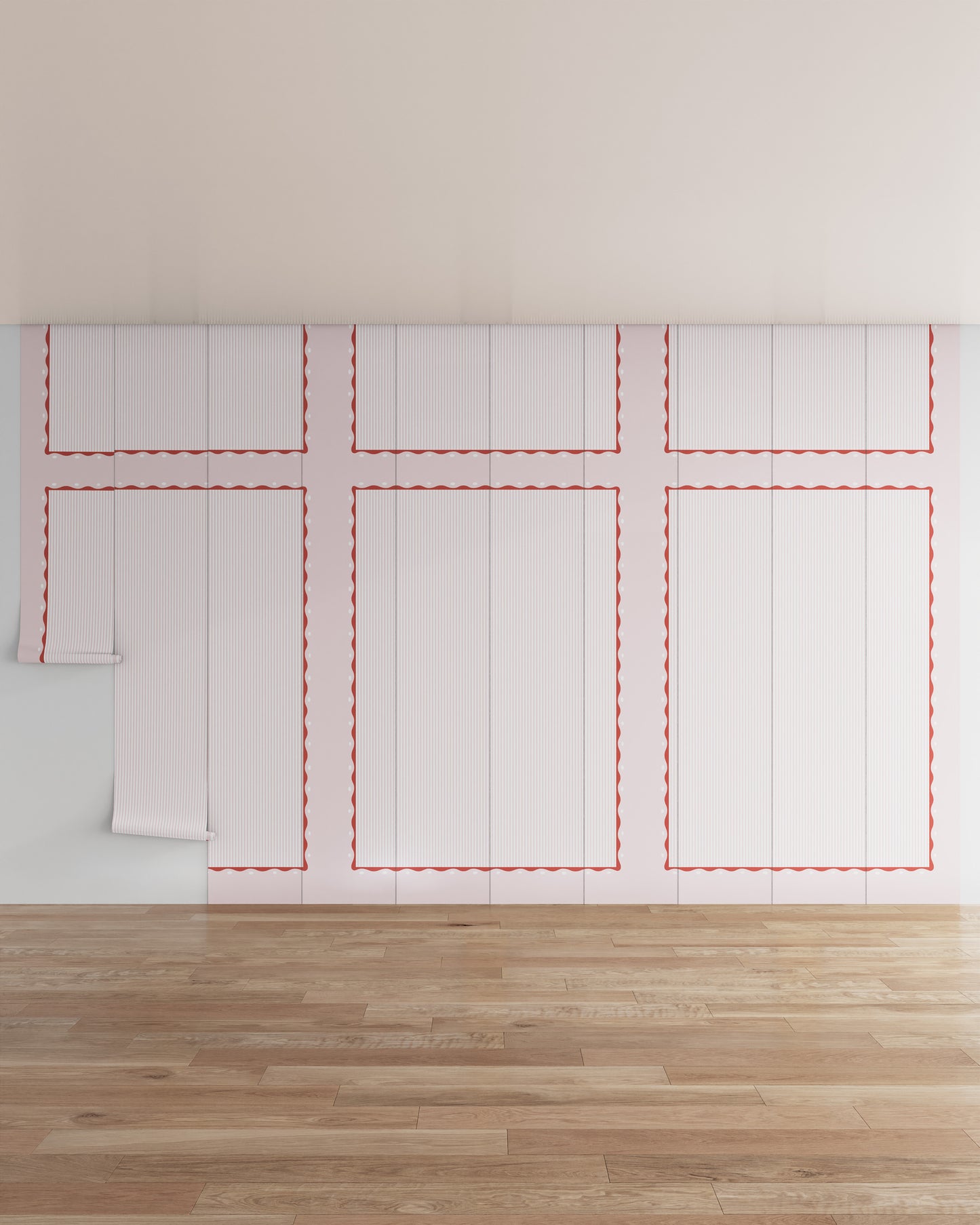 Bubblegum / 10 Panels (16.7 ft W x 10 ft H)