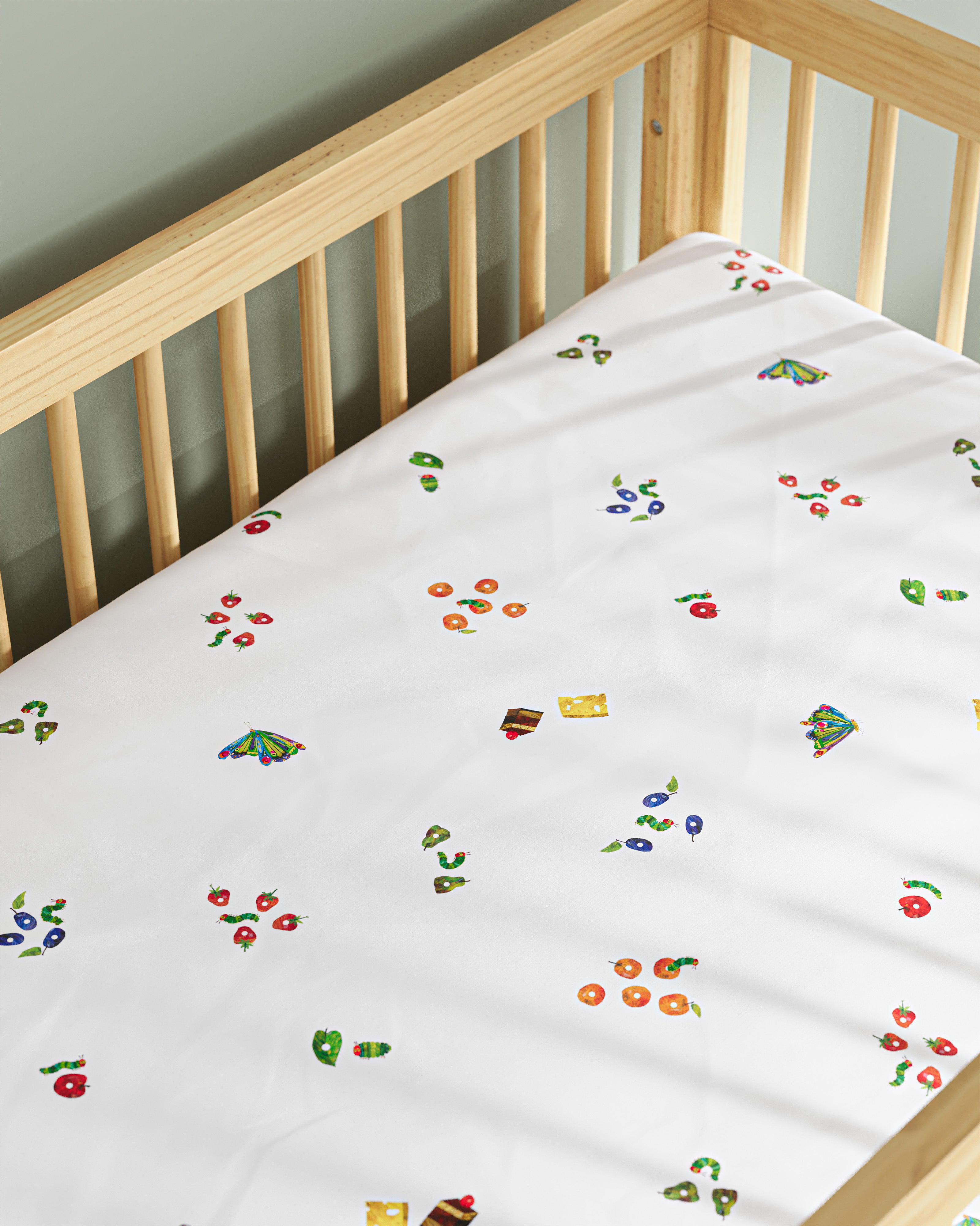 Crib fitted sheet on sale