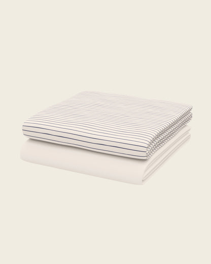 Stripes Crib Sheet Set