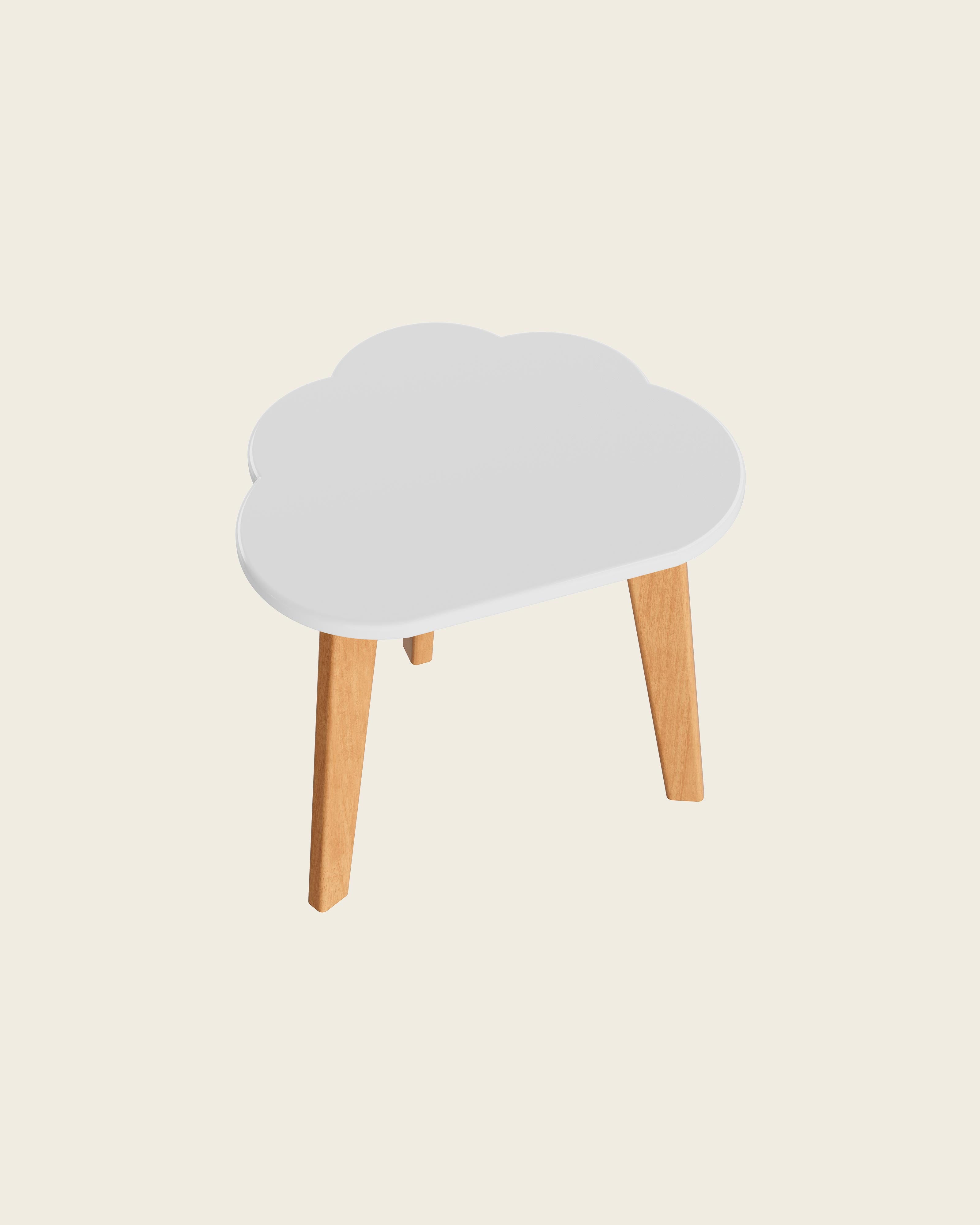 Side Table Sustainably Harvested Brazilian Pine The Cloud Side Table Nestig