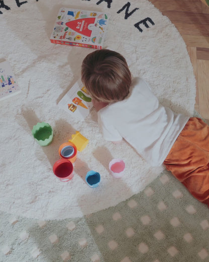 Customizable Circle Rug