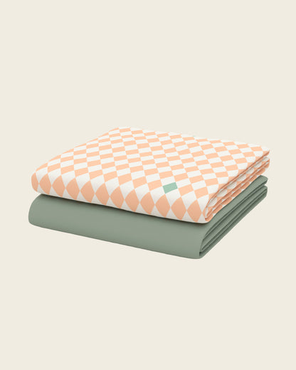 Spark Crib Sheet Set